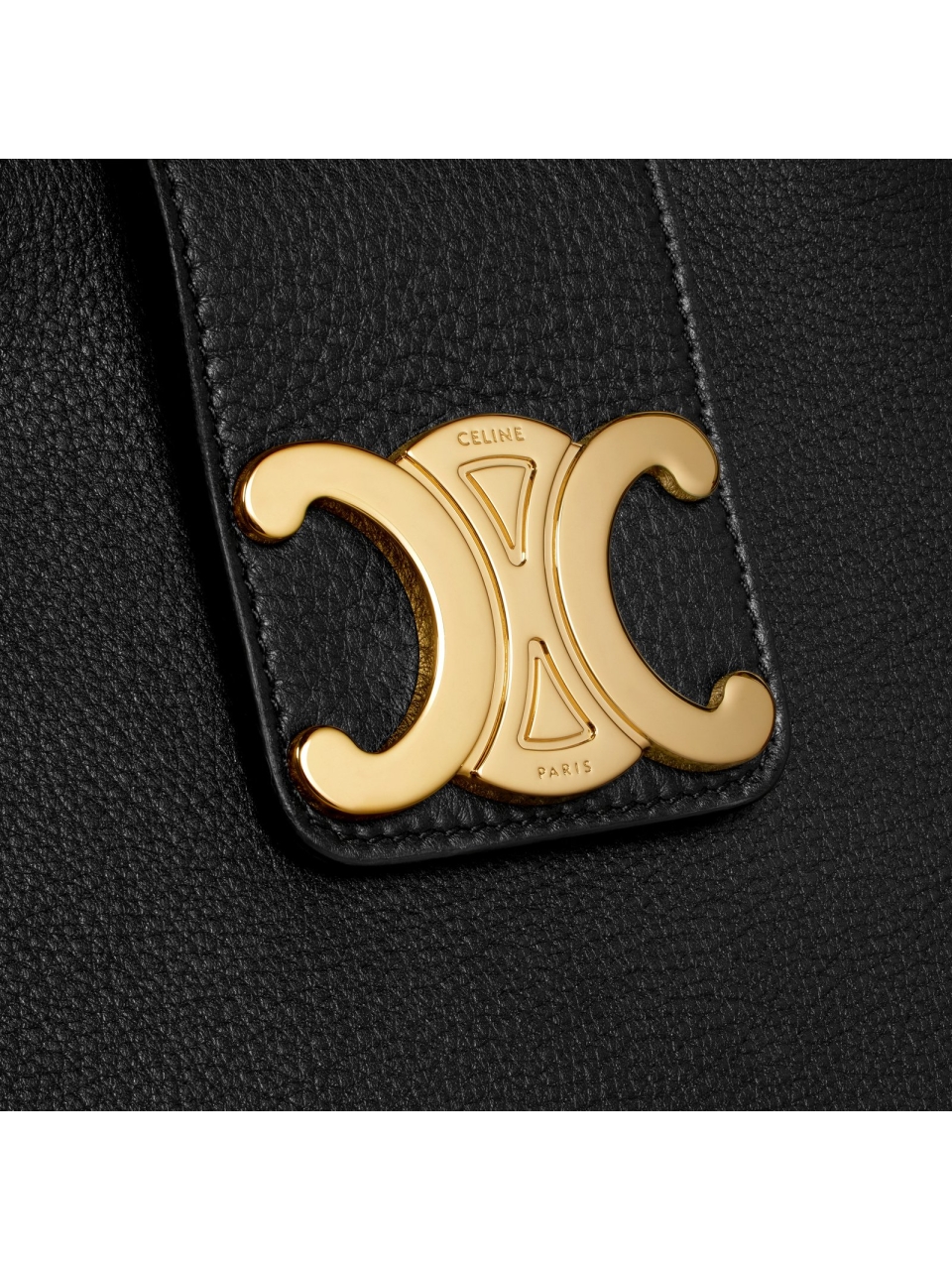 Сумка Celine Heloise Cuir Triomphe из мягкой телячьей кожи
